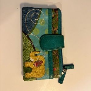 Elephant fossil wallet